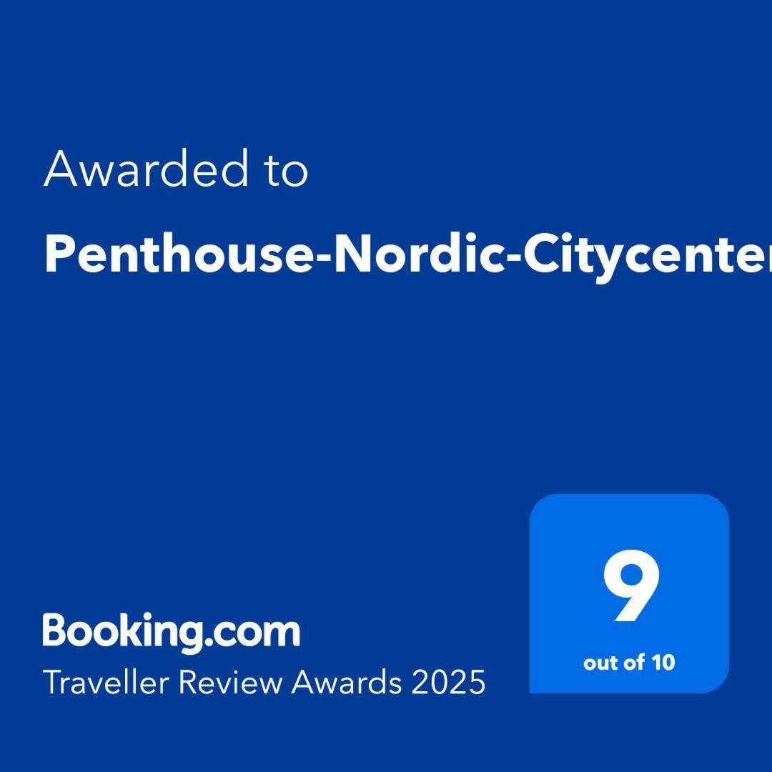 Penthouse-Nordic-Citycenter-Balcony Copenhague Extérieur photo